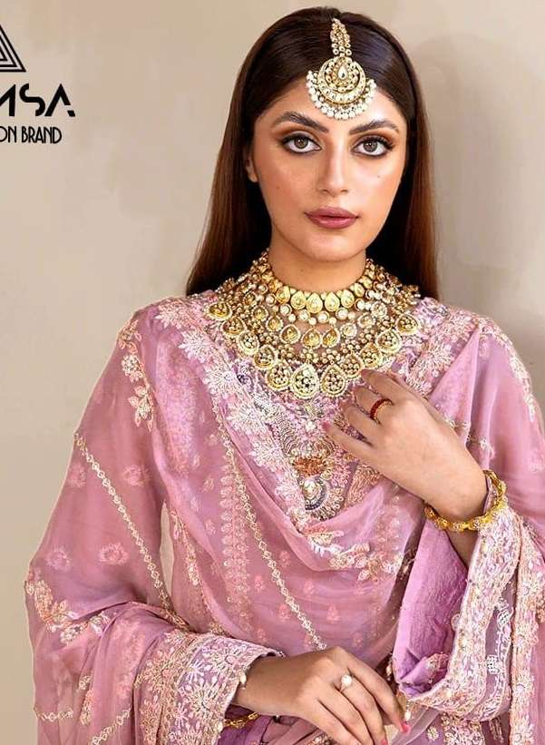 D No -403 Semi Stitched Anamsa